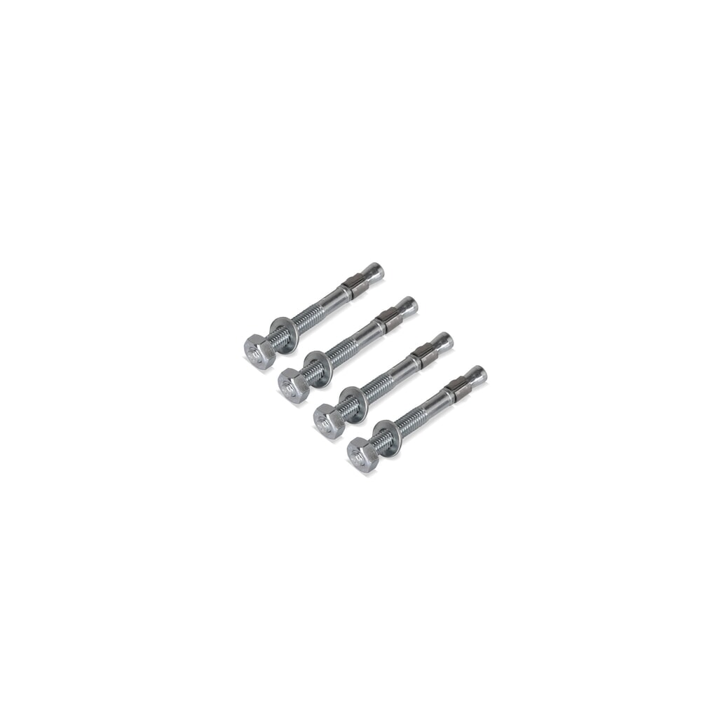 Número de imagen del producto 6: Kit de montaje de anclaje de piso de acero galvanizado en caliente 4 ud/caja