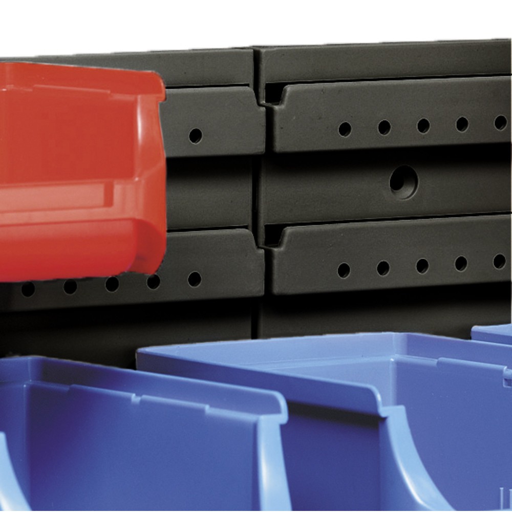 N° de l'image du produit 4 : Sets de bacs à bec Allit avec plaques de support mural, boîtes 9x taille 1, 6x taille 2