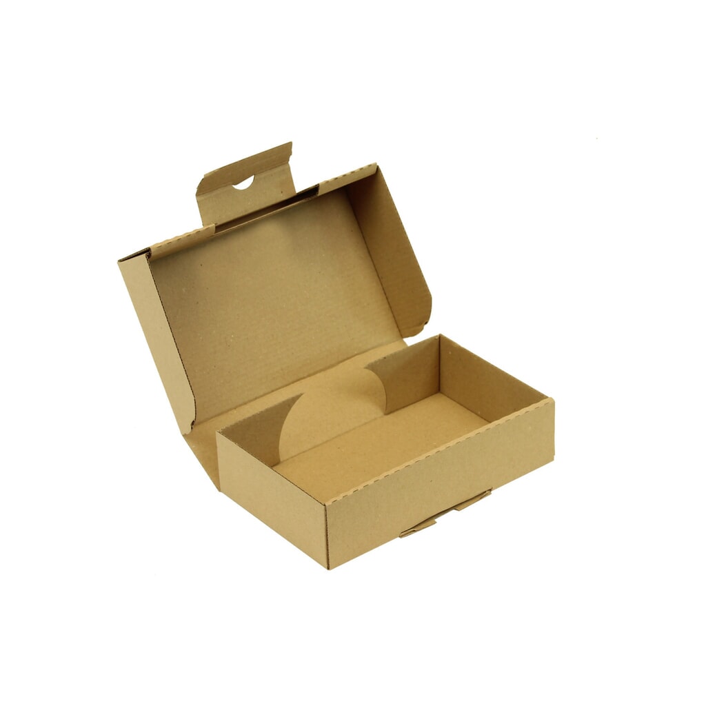 Produktabbildung: Klappschachtel 1-wellig, 182 x 112 x 45 mm