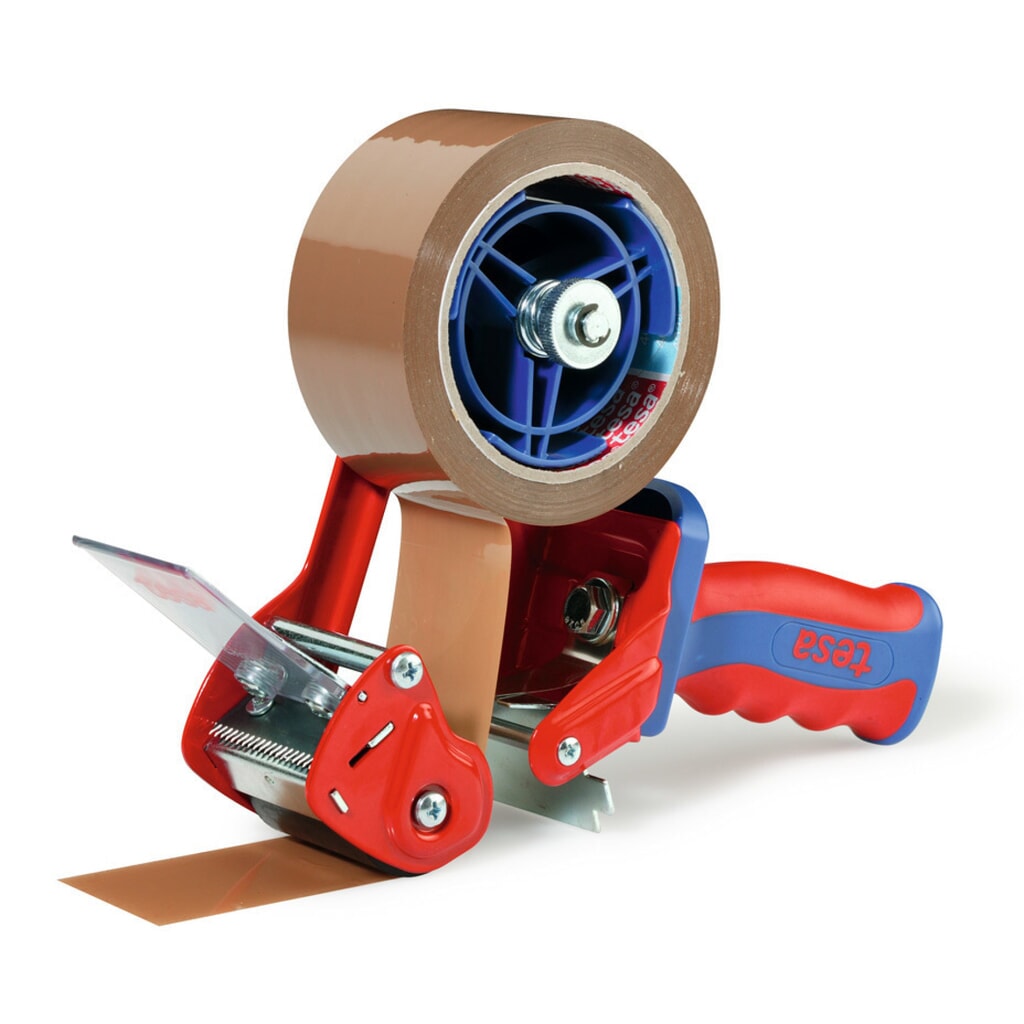 tesa® Klebeband-Abroller Komfort, für 50 mm Rollenbreite und 76 mm Rollenkerndurchmesser Produktabbildung: tesa® Klebeband-Abroller Komfort, für 50 mm Rollenbreite und 76 mm Rollenkerndurchmesser