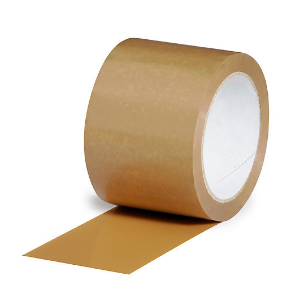 Produktabbildung: Klebeband monta, PVC, 54 µ, BxL 75 mm x 66 lfm, braun, 24 Stk/VE