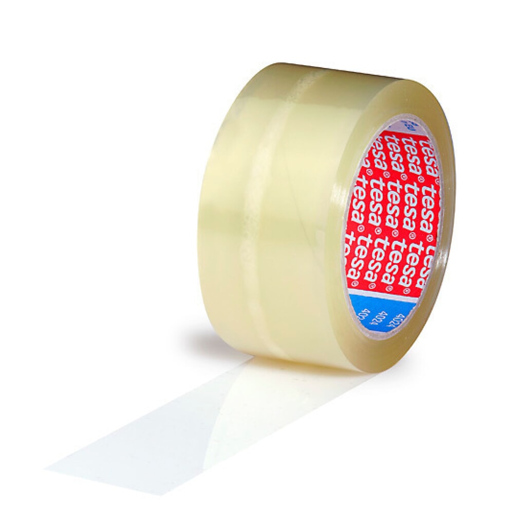Produktabbildung: Klebeband tesa, PP, 45 µ, BxL 50 mm x 66 lfm, transparent, 36 Stk/VE