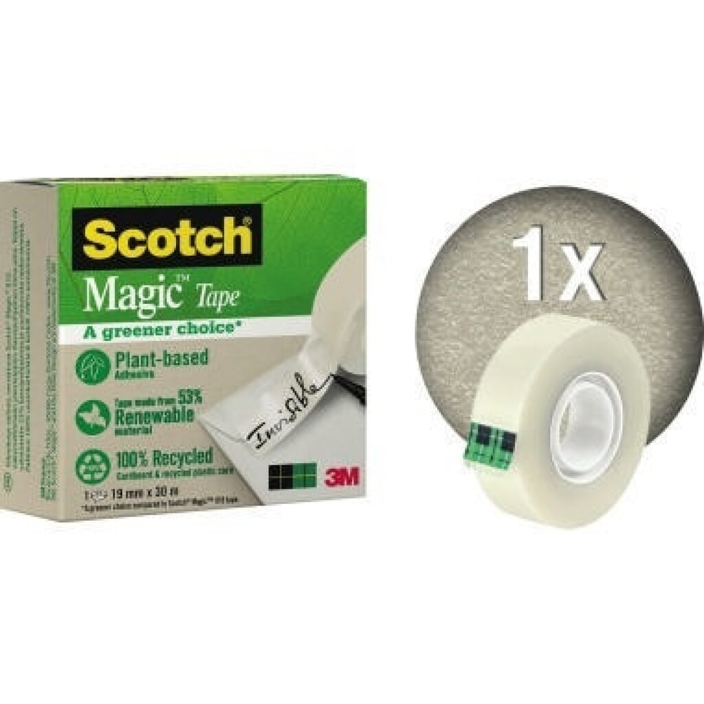 Scotch Klebefilm Magic A greener choice 90091930 matt transparent Produktabbildung: Scotch Klebefilm Magic A greener choice 90091930 matt transparent