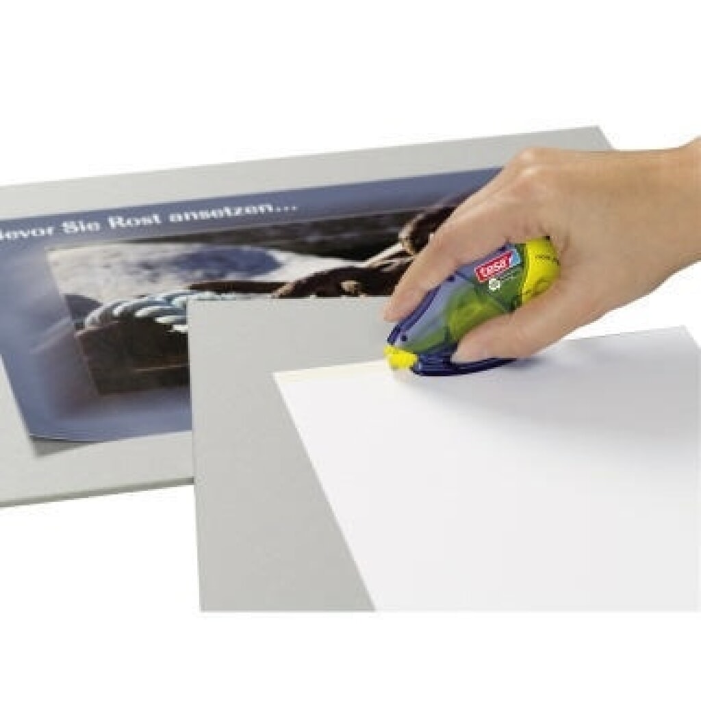 tesa® Kleberoller ecoLogo 59200-00005 8,4mmx14m non permanent Produktabbildung Nr. 4: tesa® Kleberoller ecoLogo 59200-00005 8,4mmx14m non permanent