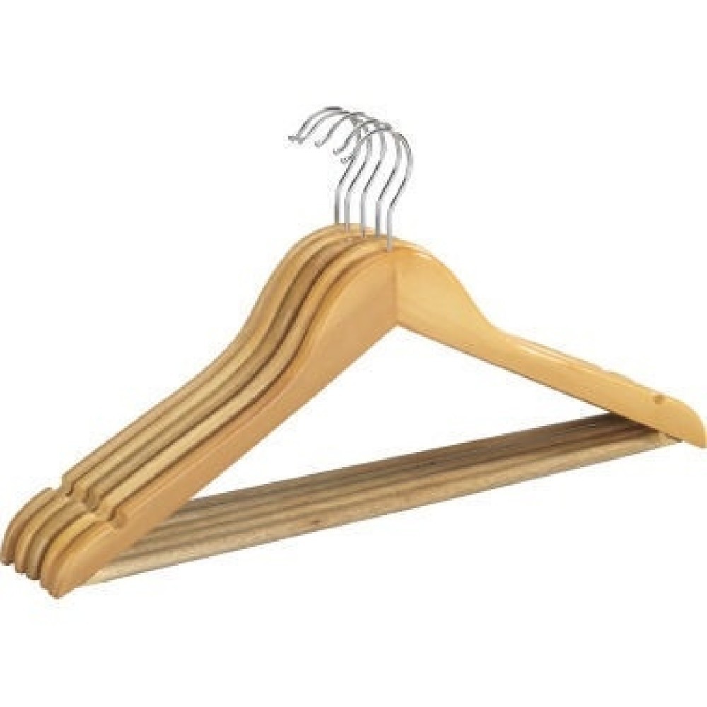Produktabbildung: WENKO Kleiderbügel Eco 17219005100 5 St./Pack.
