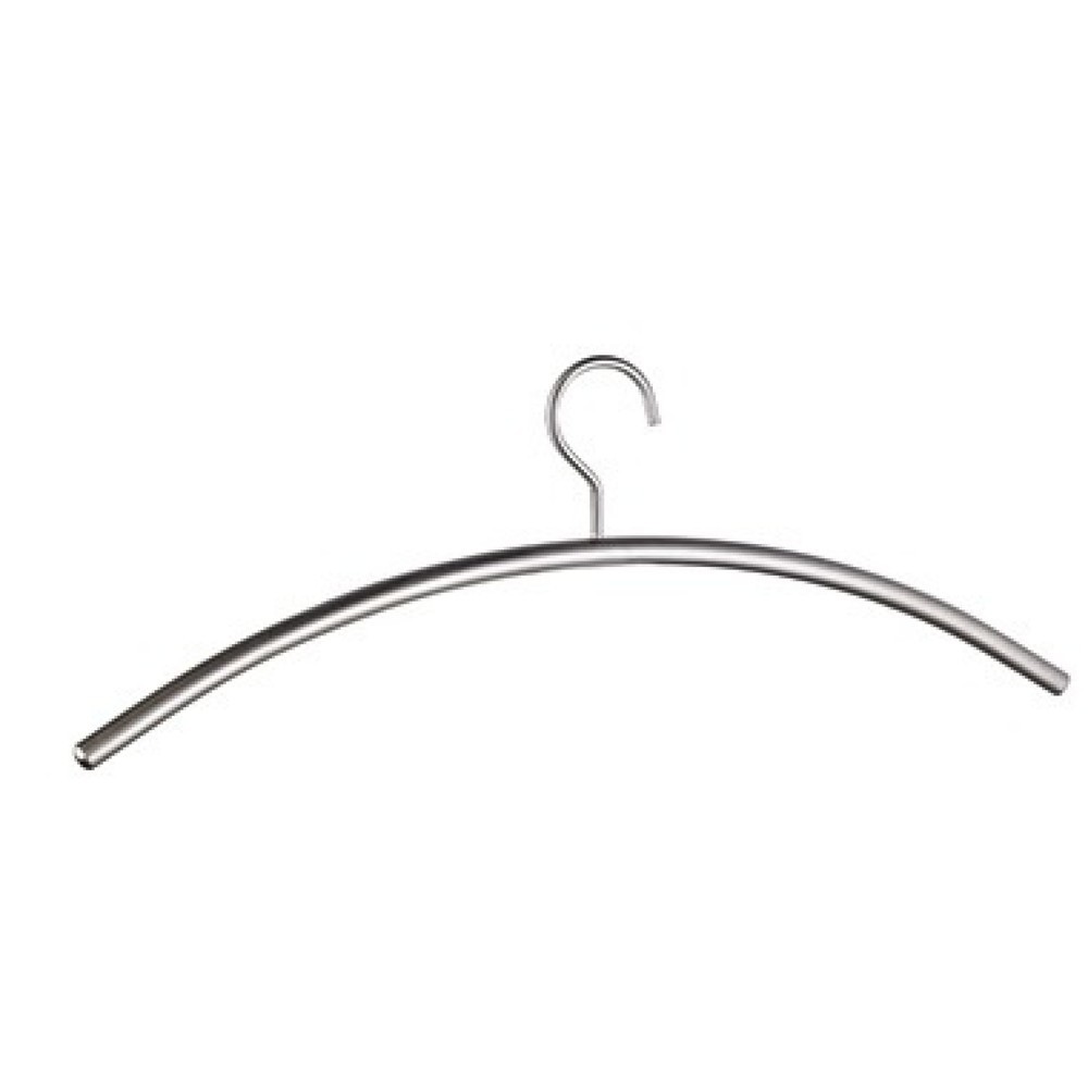 Produktabbildung: ALCO Kleiderbügel 2859 42,5x15,5x1,5cm Metall silber