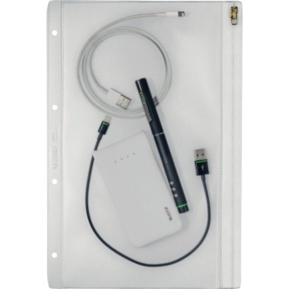 Produktabbildung: Leitz Kleinkrambeutel 40400000 DIN A4 0,2mm PVC transparent