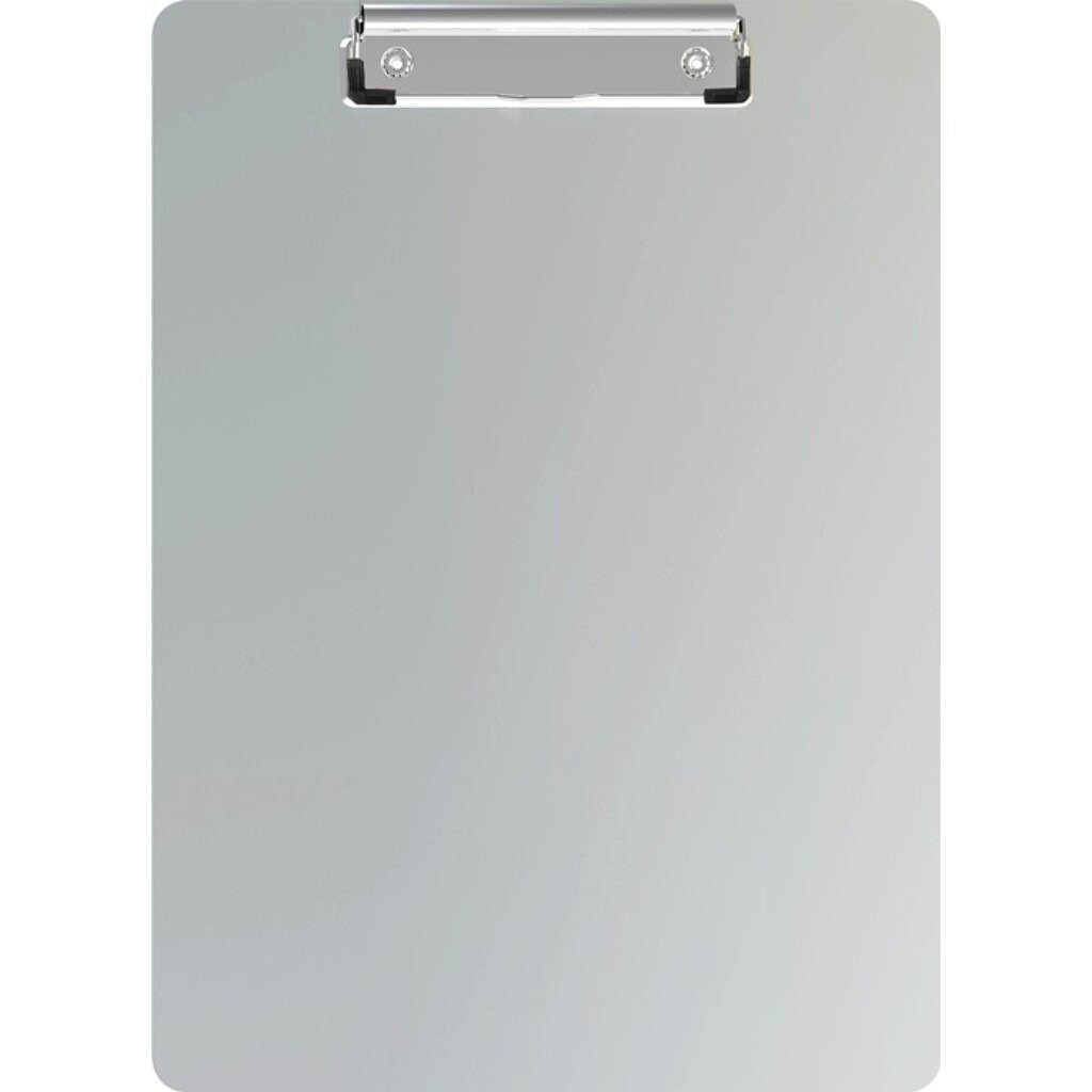 Produktabbildung: Klemmbrett, DIN A4, Aluminium mit Magnetband, silber