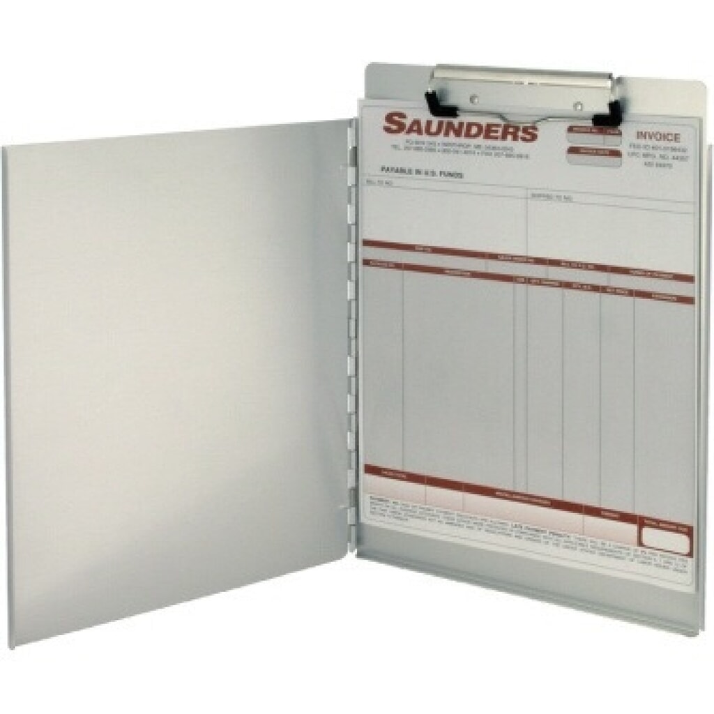 Saunders Klemmbrett 22017 225x325mm seitlich öffnend silber Produktabbildung Nr. 3: Saunders Klemmbrett 22017 225x325mm seitlich öffnend silber