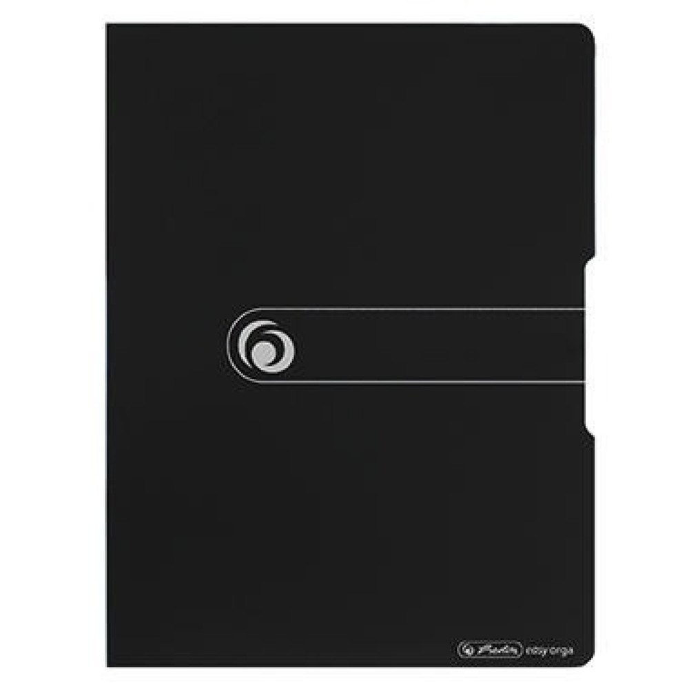 Produktabbildung: Herlitz Klemmbrettmappe 11217221 DIN A4 Polyfoam schwarz