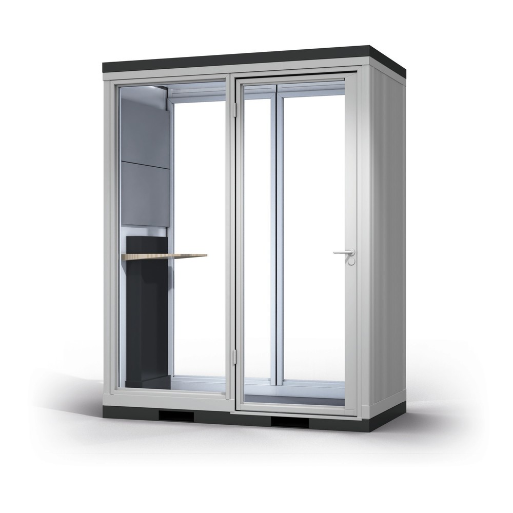 Produktabbildung: KLEUSBERG Mobiles Raumsystem TRENDLINE CoWoCube®, BxLxH 2199 x 1153 x 2830 mm