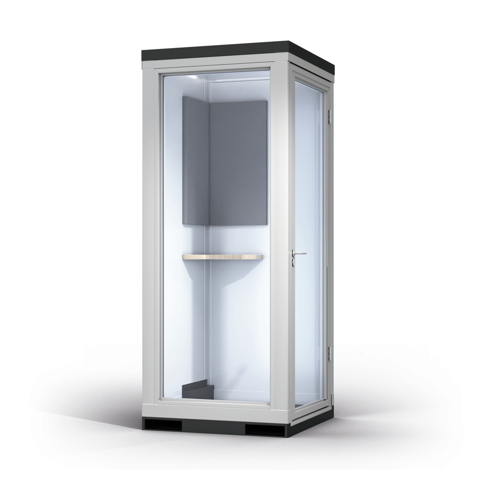 Produktabbildung: KLEUSBERG Mobiles Raumsystem TRENDLINE CoWoCube®, BxLxH 1188 x 1148 x 2830 mm