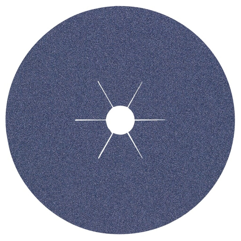KLINGSPOR Fiberscheibe CS 565 D.115mm K.80 INOX ZK Produktabbildung: KLINGSPOR Fiberscheibe CS 565 D.115mm K.80 INOX ZK