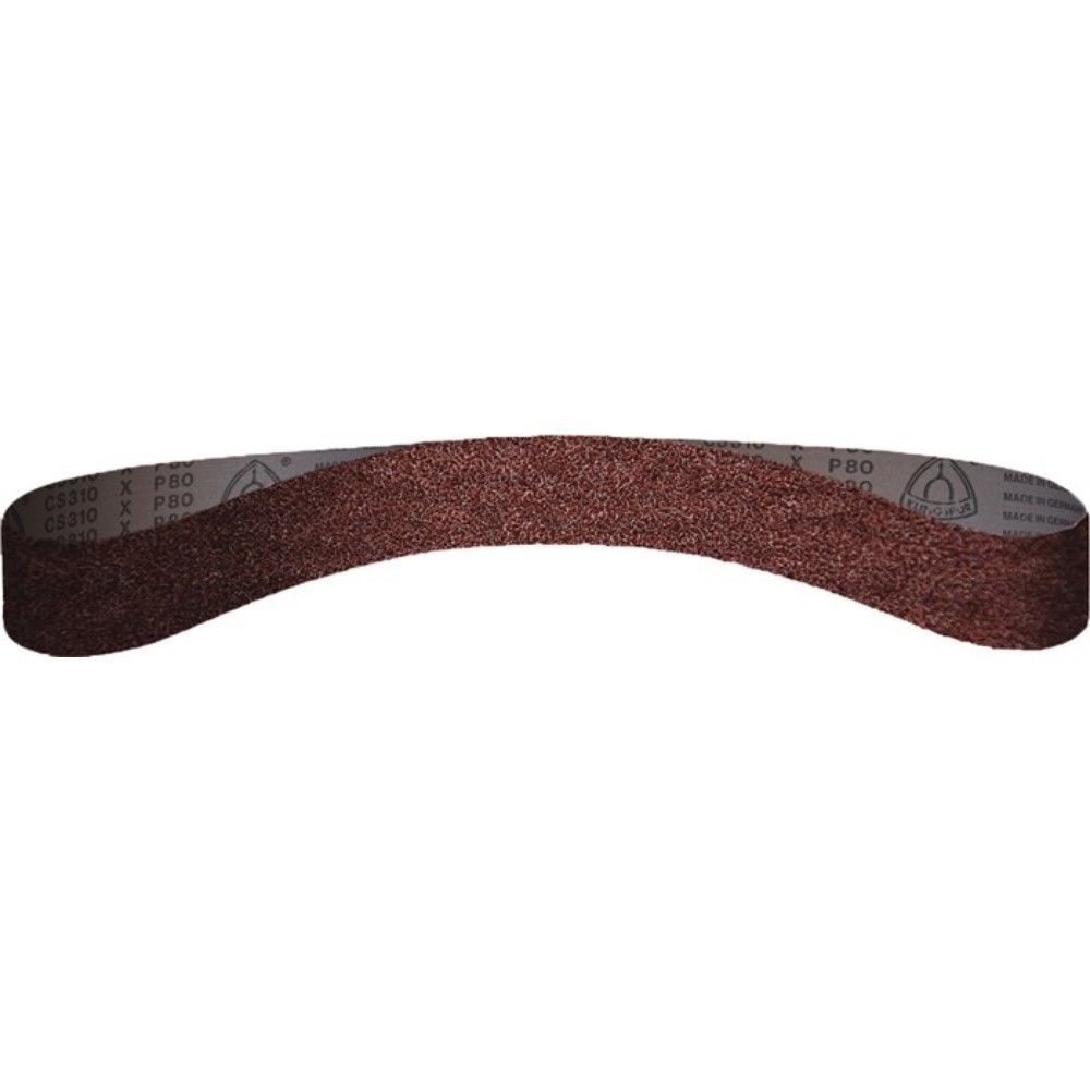 Produktabbildung: KLINGSPOR Schleifband CS 310 XF L.533mm B.9mm K.80 f.STA/INOX/NE Korund