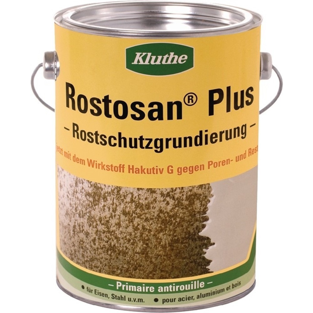 Produktabbildung Nr. 1: KLUTHE Rostprimer Rostosan® Plus grau 750 ml Dose