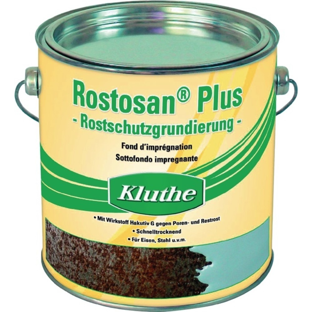 Produktabbildung Nr. 2: KLUTHE Rostprimer Rostosan® Plus grau 750 ml Dose