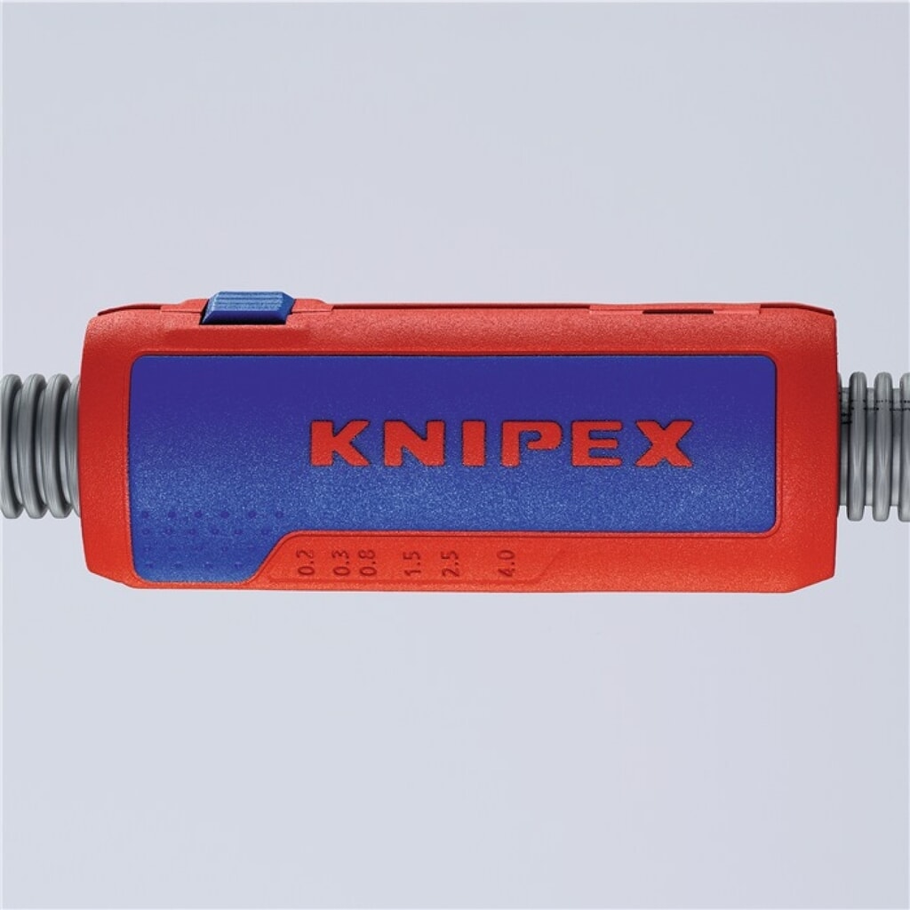 Produktabbildung Nr. 2: KNIPEX Abmantelungswerkzeug TwistCut Gesamt-L.100mm 0,2-4,0 (Litze) mm²
