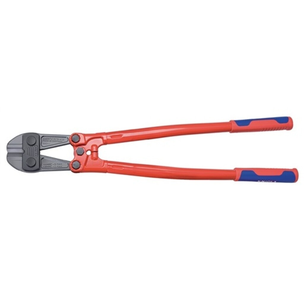 Bolzenschneider L.610mm 2K-Hülle weich 9mm mittel 8mm hart 7mm KNIPEX Produktabbildung: Bolzenschneider L.610mm 2K-Hülle weich 9mm mittel 8mm hart 7mm KNIPEX