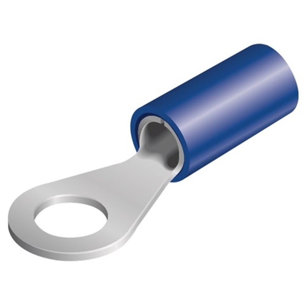 Produktabbildung Nr. 2: Crimpzange L.240mm schw.lackiert f.isoli.Kabelschuhe u.Steckverb. 0,5-6 KNIPEX