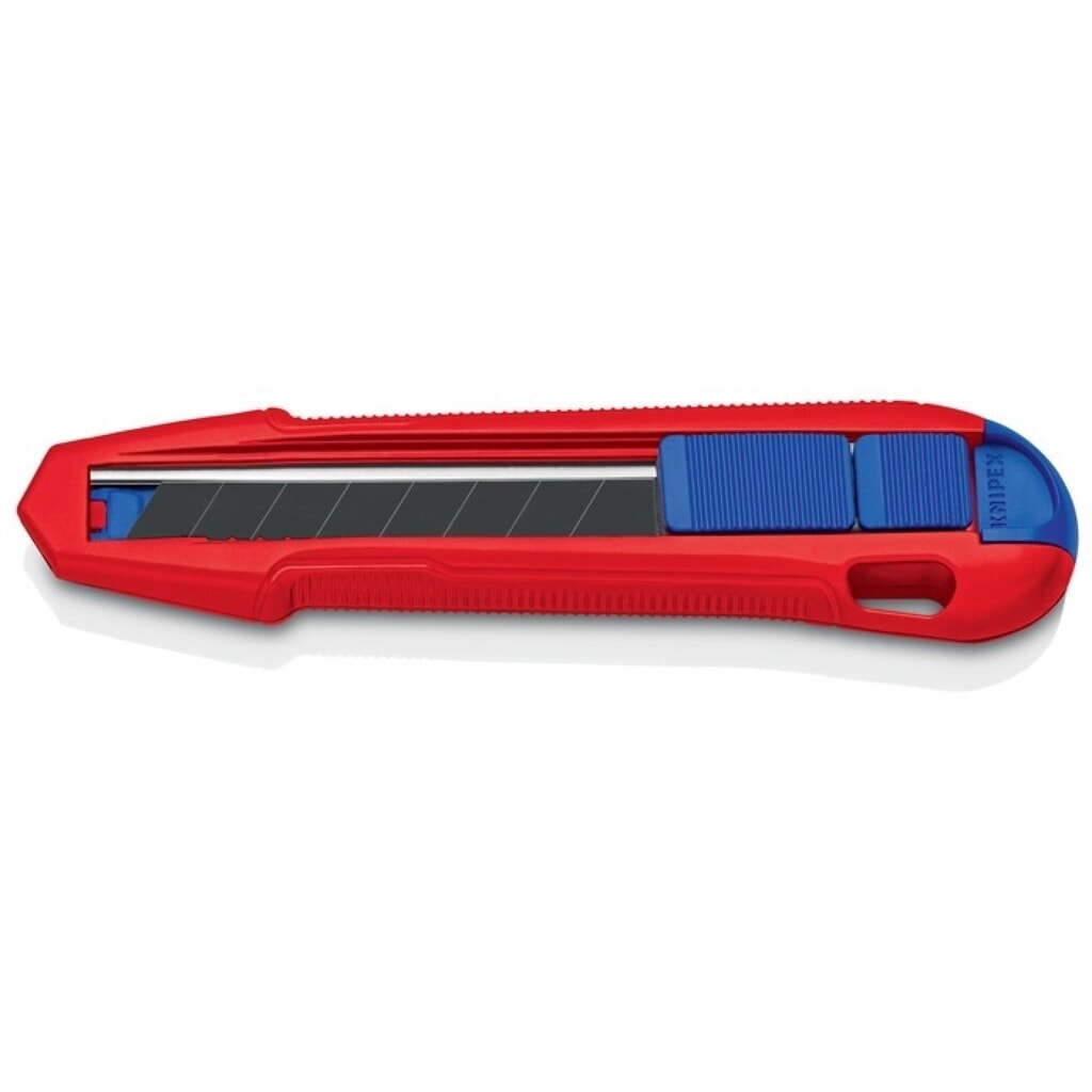 Knipex Cuttermesser CutiX®, Klingenbreite 18 mm Länge 165 mm, Magnesium Produktabbildung: Knipex Cuttermesser CutiX®, Klingenbreite 18 mm Länge 165 mm, Magnesium