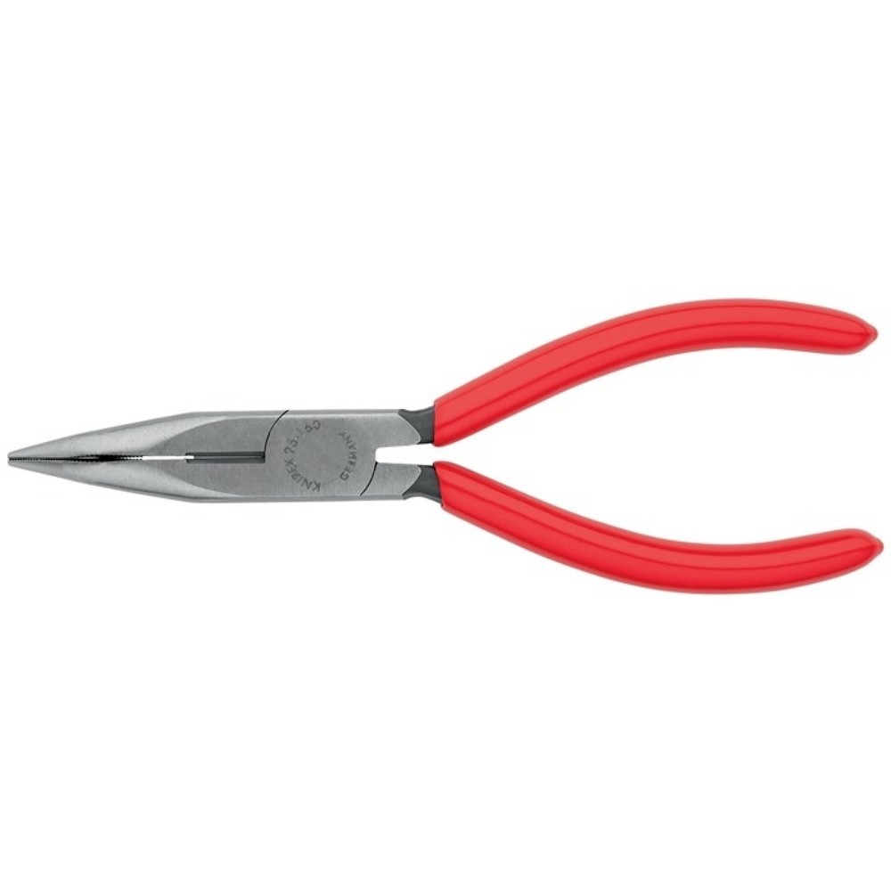 Produktabbildung Nr. 2: Knipex Flachrundzange, Länge 160 mm flach/rund 40° gewinkelt, poliert Kunststoffüberzug