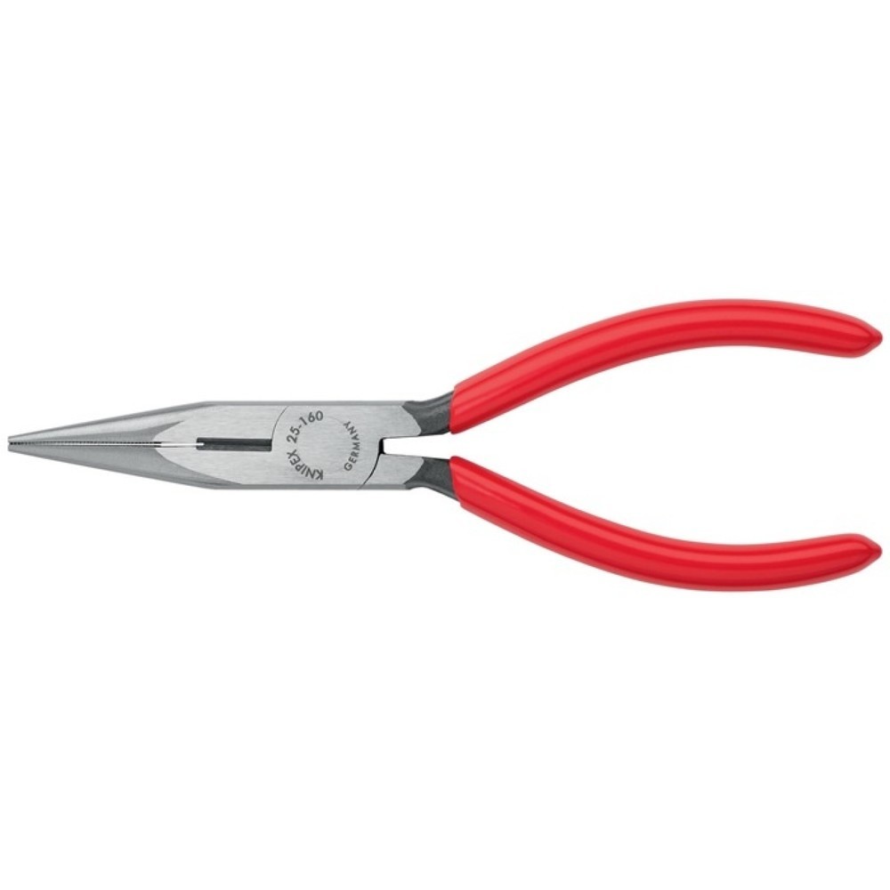 Produktabbildung Nr. 4: Knipex Flachrundzange, Länge 160 mm flach/rund gerade, poliert Kunststoffüberzug