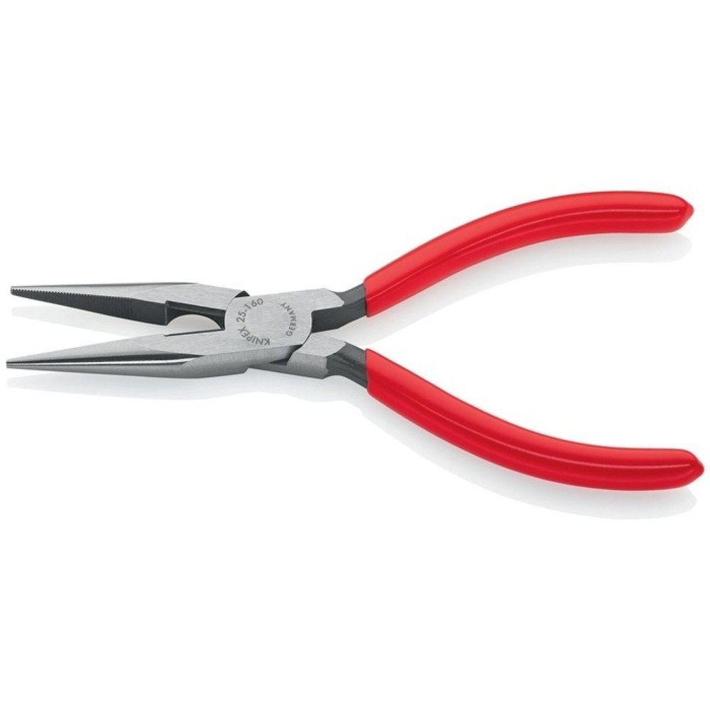 Produktabbildung Nr. 6: Knipex Flachrundzange, Länge 160 mm flach/rund gerade, poliert Kunststoffüberzug