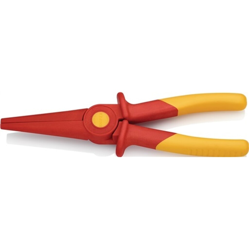 Flachrundzange L.220mm VDE-isoliert Kunststoff, glasfaserverstärkt Knipex Produktabbildung: Flachrundzange L.220mm VDE-isoliert Kunststoff, glasfaserverstärkt Knipex