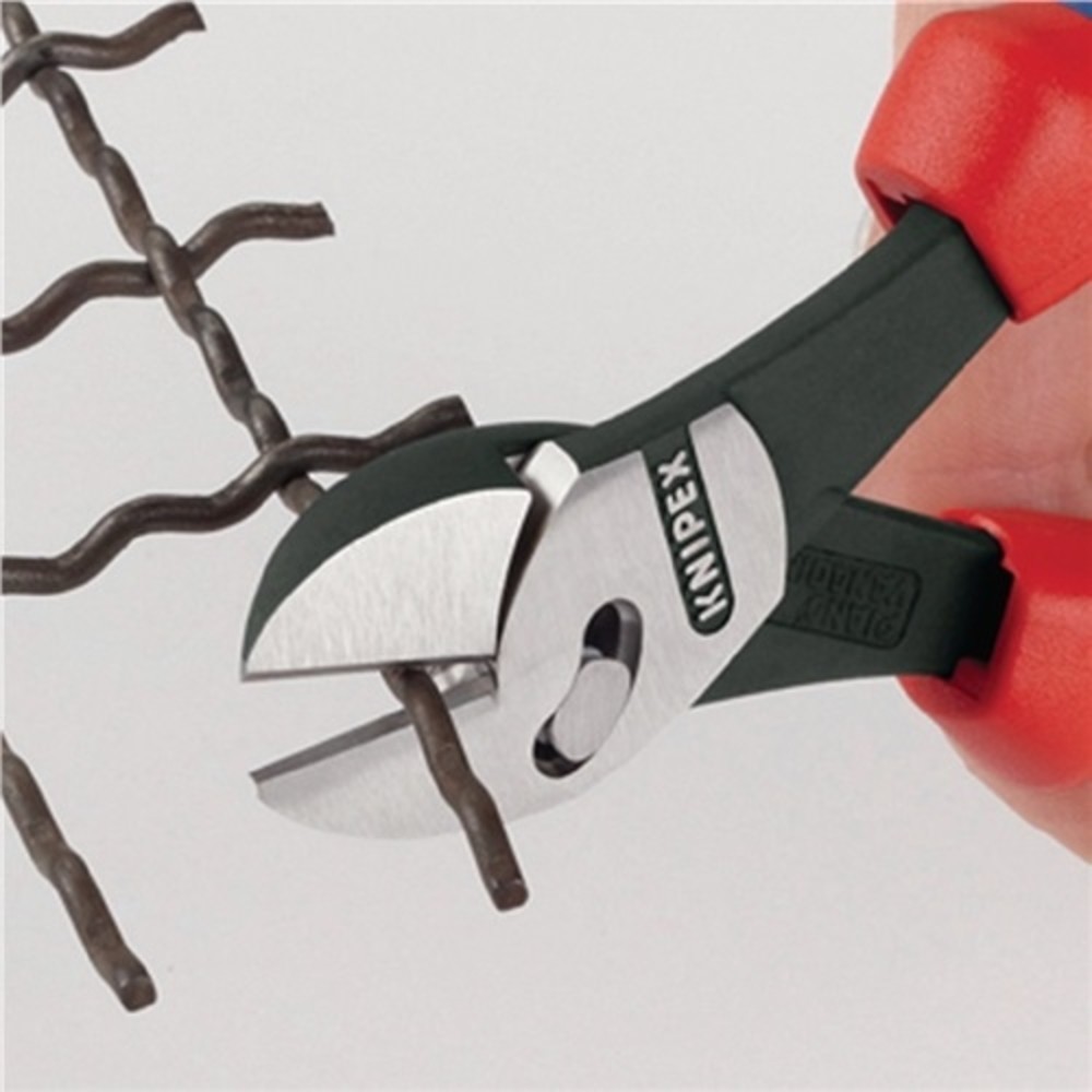 Produktabbildung Nr. 2: Hochleistungsseitenschneider TwinForce® DIN ISO 5749 L.180mm pol.2K-Hülle KNIPEX