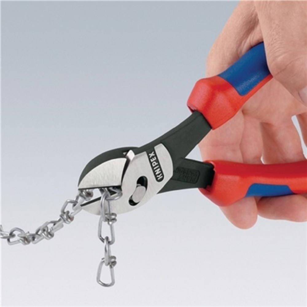 Produktabbildung Nr. 4: Hochleistungsseitenschneider TwinForce® DIN ISO 5749 L.180mm pol.2K-Hülle KNIPEX
