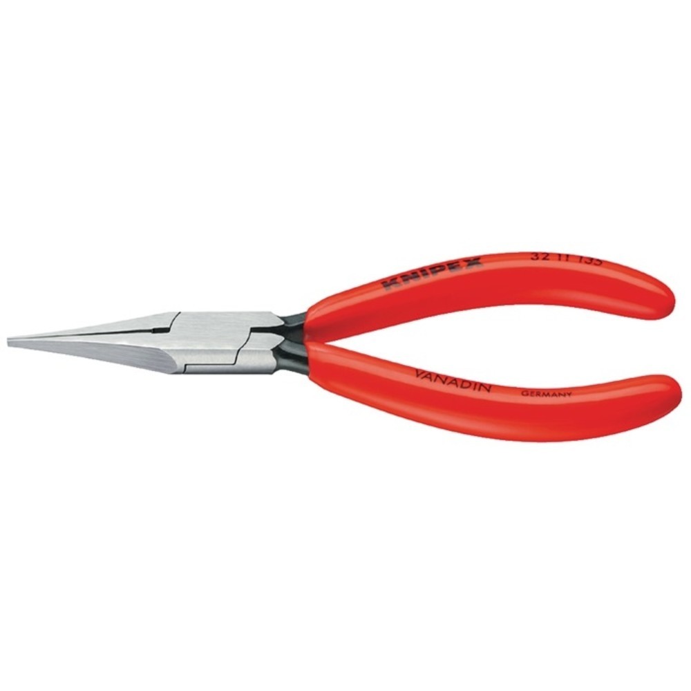 Produktabbildung Nr. 2: Knipex Justierzange L.135mm ger.flach,schmal Ku.-Überzug