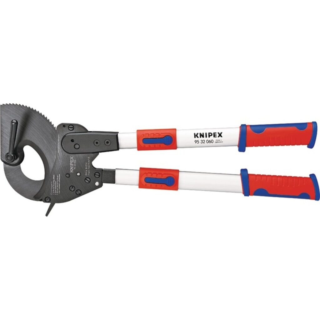 Produktabbildung: KNIPEX Kabelschneider Gesamt-L.680mm 100 (960 mm²)mm brün.Mehrkomp.-Hüllen