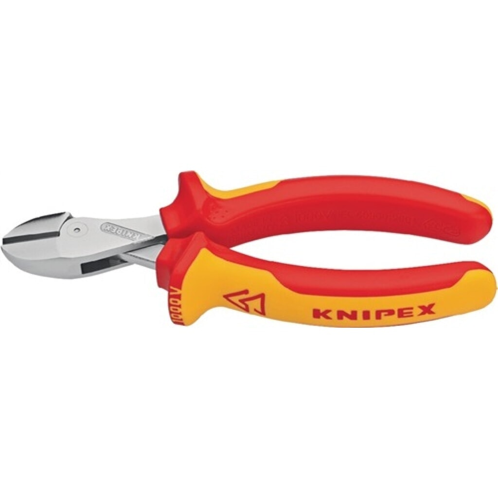 Kompaktseitenschneider X-Cut® L.160mm KNIPEX Produktabbildung: Kompaktseitenschneider X-Cut® L.160mm KNIPEX
