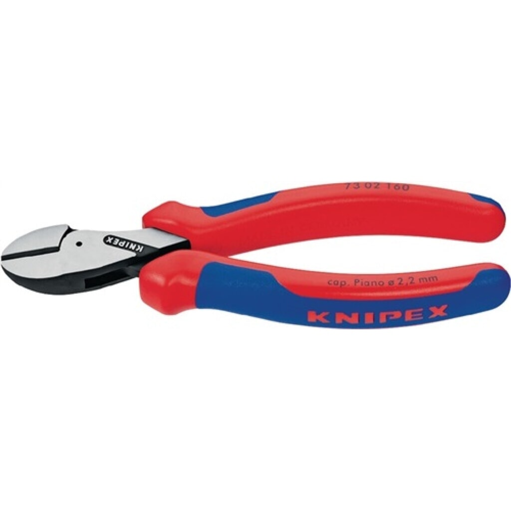 Produktabbildung: Kompaktseitenschneider X-Cut® L.160mm Kopf pol.2K-Hülle KNIPEX