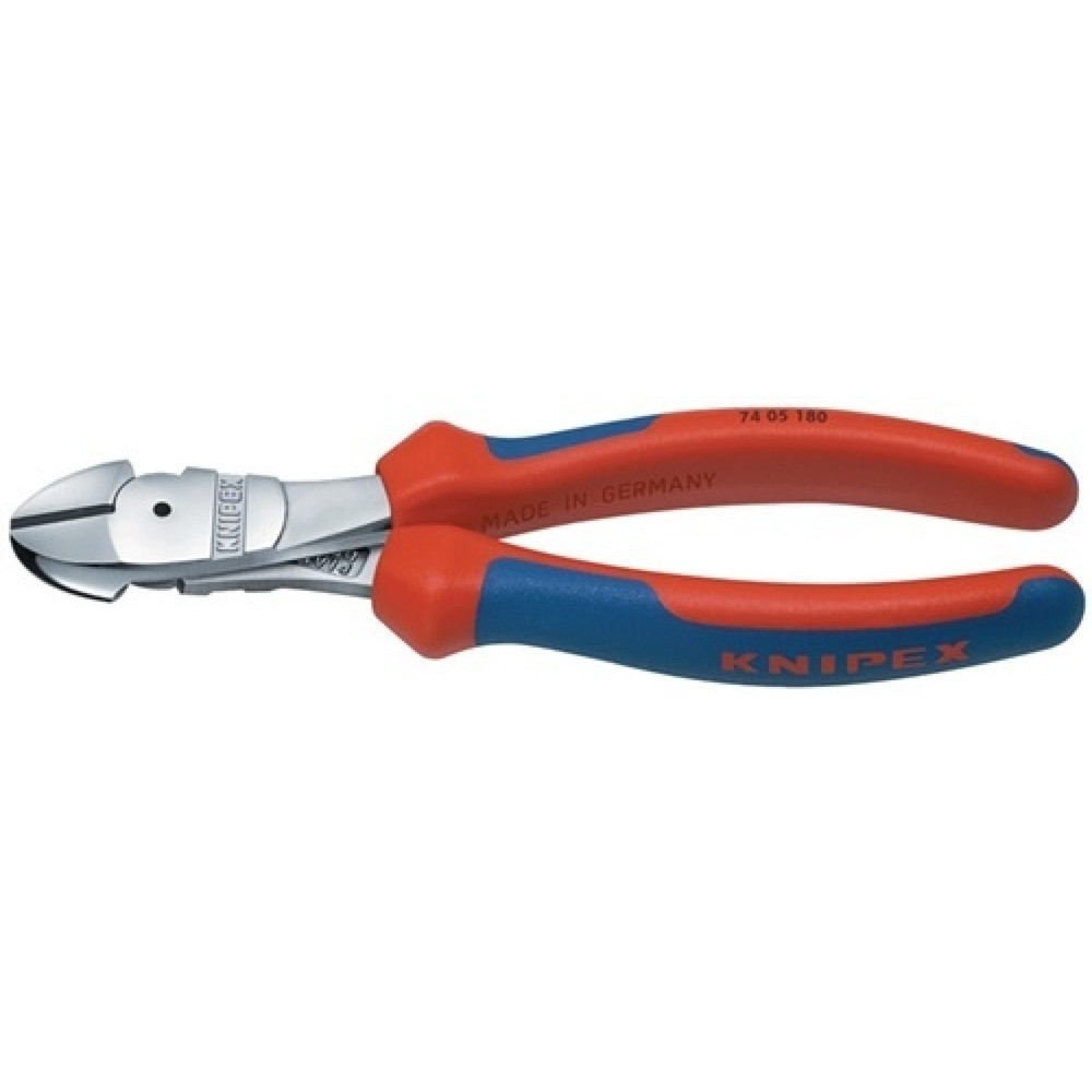 Produktabbildung: Kraftseitenschneider DIN ISO 5749 L.140mm Form 0 Mehrkomp.-Hülle KNIPEX