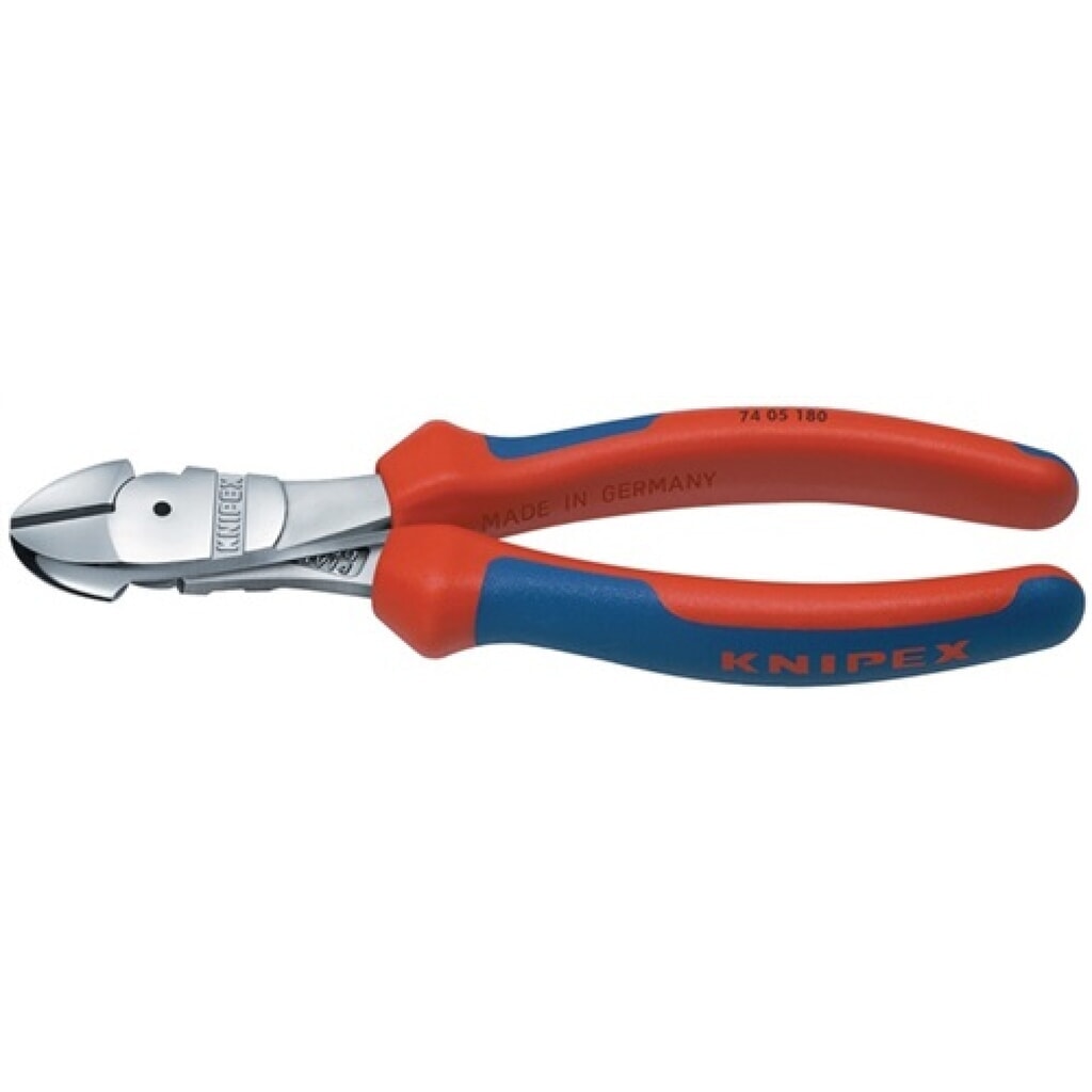 Produktabbildung: Kraftseitenschneider DIN ISO 5749 L.140mm Form 0 Mehrkomp.-Hülle KNIPEX