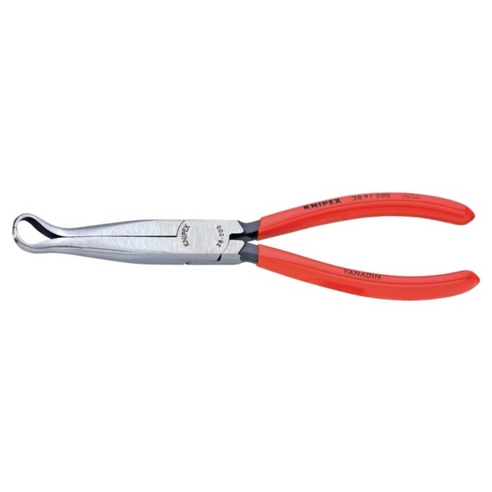 Produktabbildung Nr. 2: KNIPEX Mechanikerzange L.200mm Form 9 45Grad gew.Ku.-Überzug