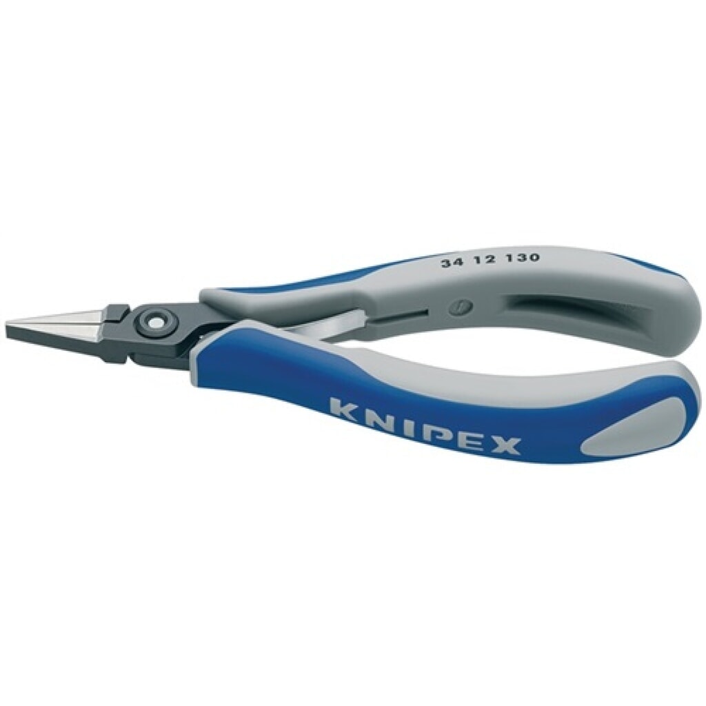 Elekronikflachzange L.135mm pol. gerade-breit KNIPEX m.2Komp.-Hüllen Produktabbildung: Elekronikflachzange L.135mm pol. gerade-breit KNIPEX m.2Komp.-Hüllen