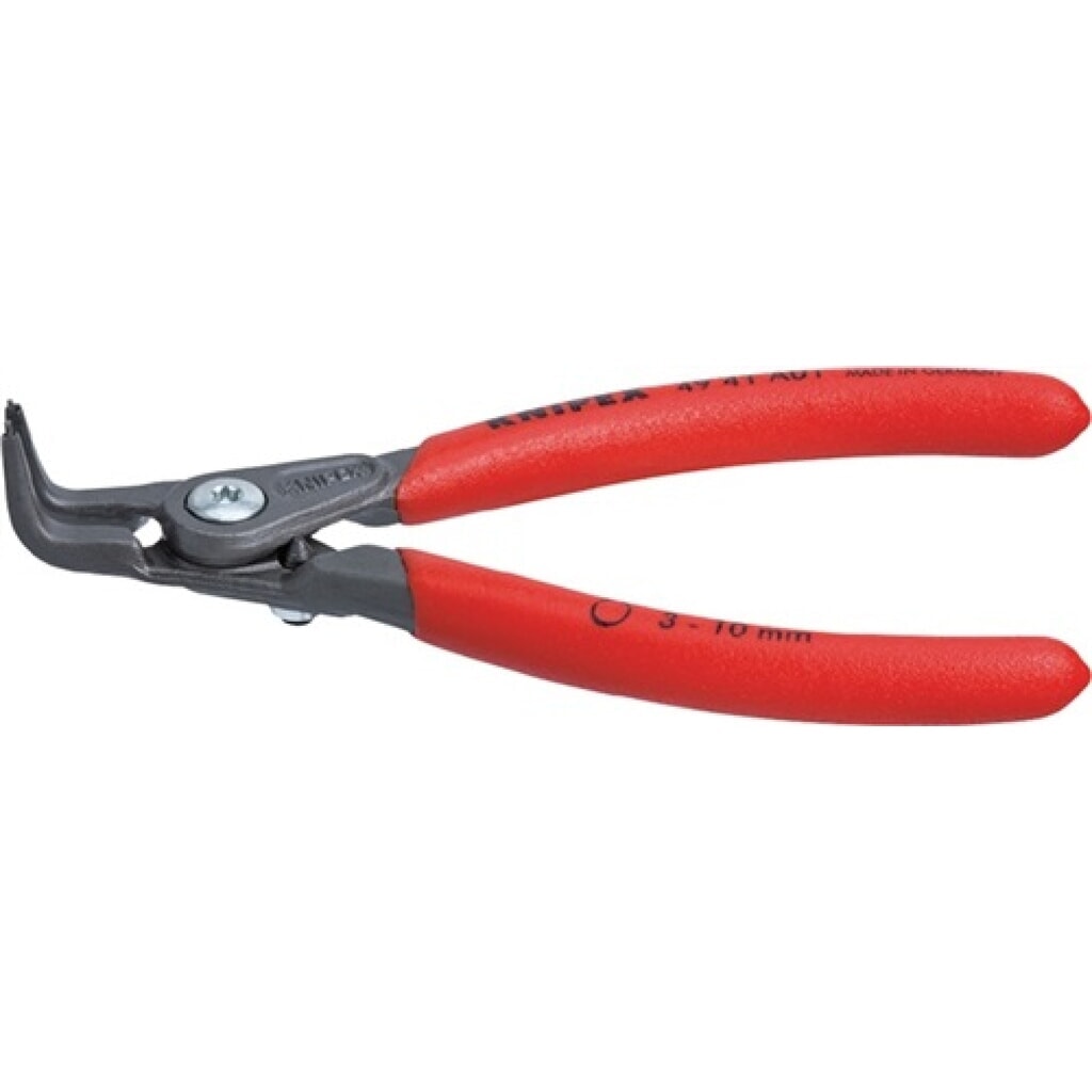 Außensicherungsringzange A 01 f.Wellen D.3-10mm 90Grad gew.L.130mm KNIPEX Produktabbildung: Außensicherungsringzange A 01 f.Wellen D.3-10mm 90Grad gew.L.130mm KNIPEX