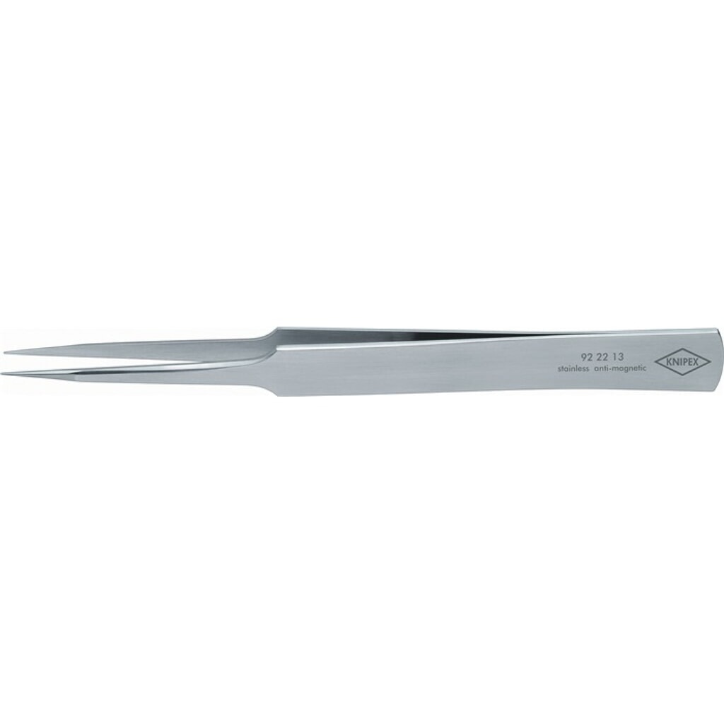 Knipex Präzisionspinzette L.105mm ger.rostfrei,antimagn Produktabbildung: Knipex Präzisionspinzette L.105mm ger.rostfrei,antimagn