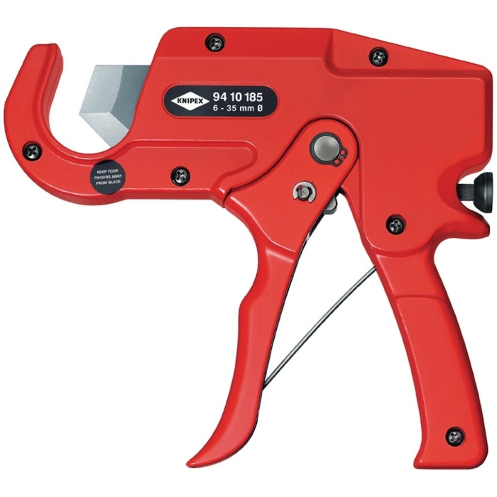 Produktabbildung: Knipex Rohrschneider f.Rohre D.6-35mm L.185mm Aluminium-Druckguss