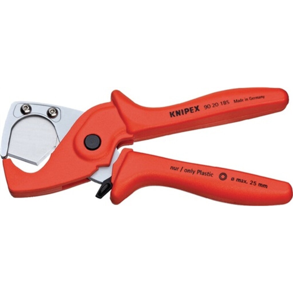 Schlauch/Schutzrohrschneider Ges.-L.185mm D.25mm KNIPEX Produktabbildung: Schlauch/Schutzrohrschneider Ges.-L.185mm D.25mm KNIPEX