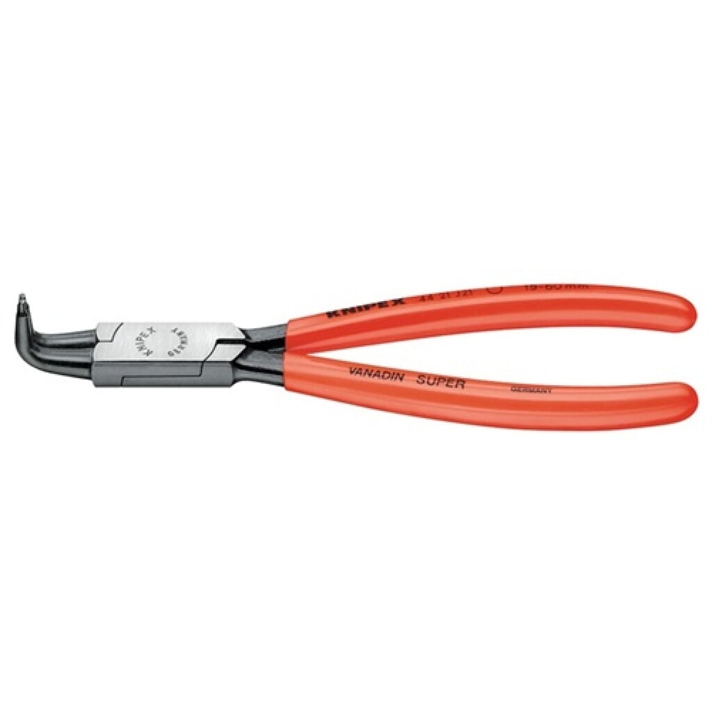 Sicherungsringzange J 01 f.Bohrungen D.8-13mm KNIPEX Produktabbildung: Sicherungsringzange J 01 f.Bohrungen D.8-13mm KNIPEX