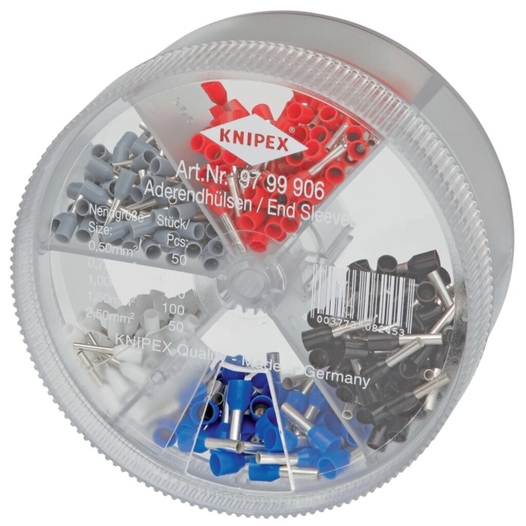 Knipex Sortimentsbox, 100-teilig 4,0 - 16,00 mm² Produktabbildung Nr. 2: Knipex Sortimentsbox, 100-teilig 4,0 - 16,00 mm²