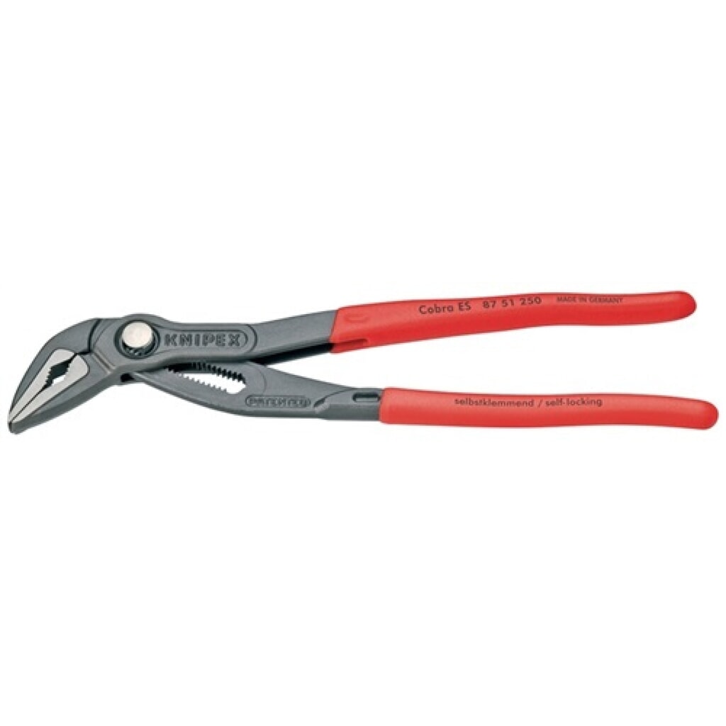 Wasserpumpenzange CV. Cobra ES L.250mm KNIPEX Spann-W.42mm Produktabbildung: Wasserpumpenzange CV. Cobra ES L.250mm KNIPEX Spann-W.42mm