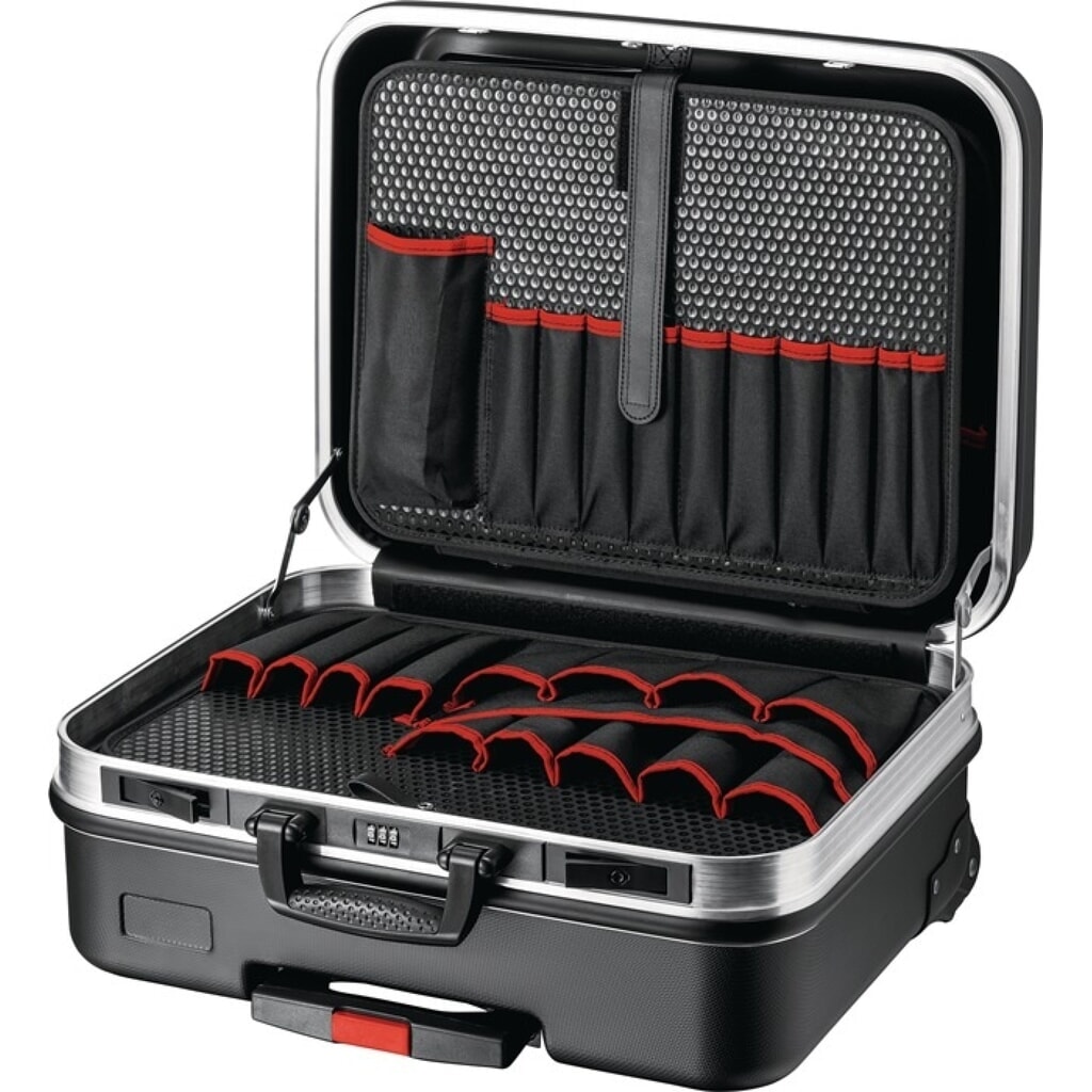 KNIPEX Werkzeugkoffer Big Basic Move leer, Leerkoffer Produktabbildung: KNIPEX Werkzeugkoffer Big Basic Move leer, Leerkoffer