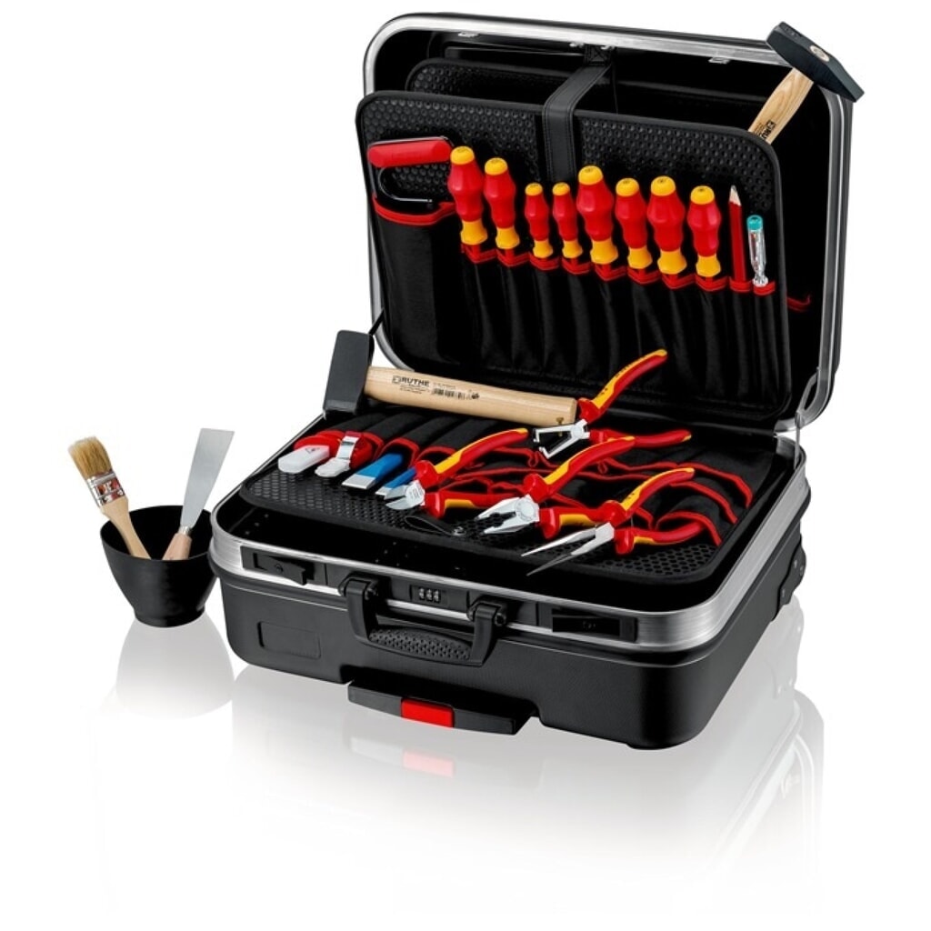 Werkzeugsortiment BIG Basic Move Elektro 24-teilig im Hartschalenkoffer Produktabbildung: Werkzeugsortiment BIG Basic Move Elektro 24-teilig im Hartschalenkoffer