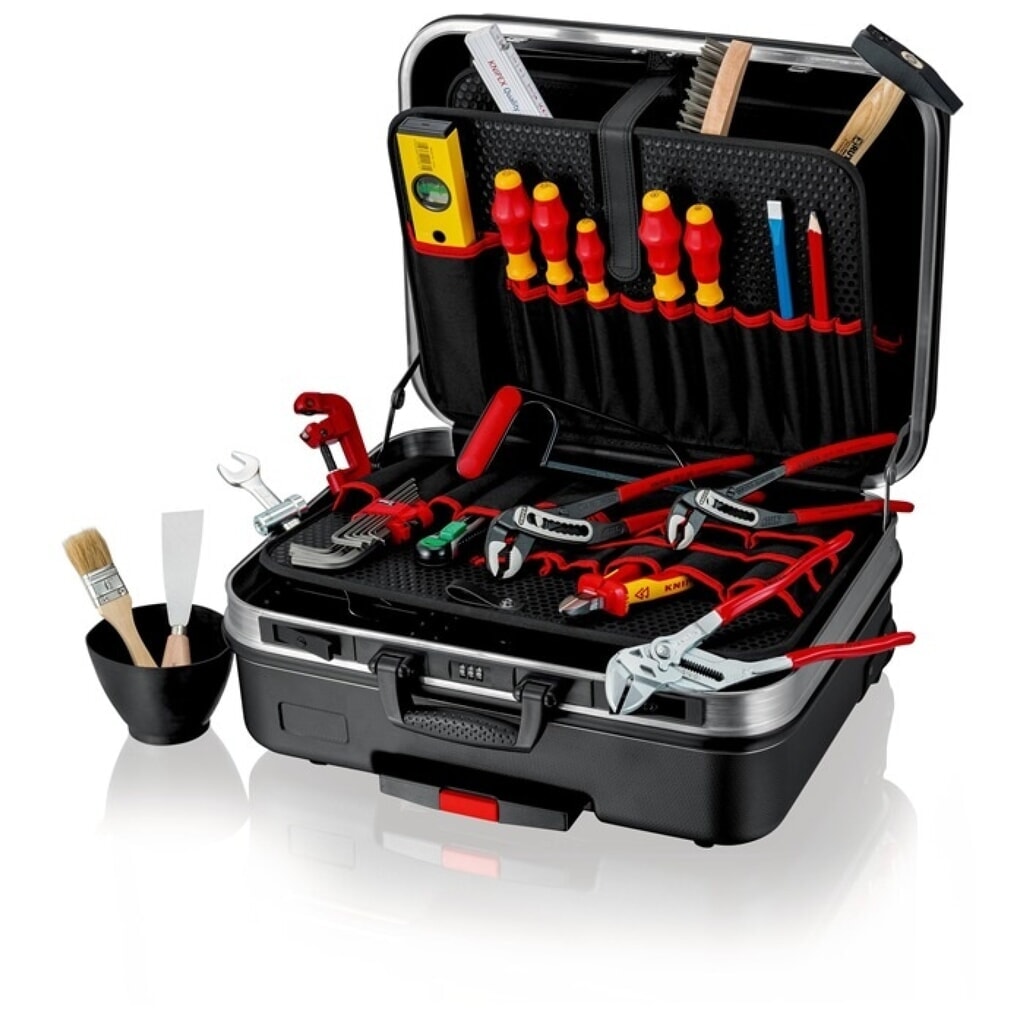 Werkzeugsortiment BIG Basic Move Sanitär 31-teilig im Hartschalenkoffer Produktabbildung: Werkzeugsortiment BIG Basic Move Sanitär 31-teilig im Hartschalenkoffer
