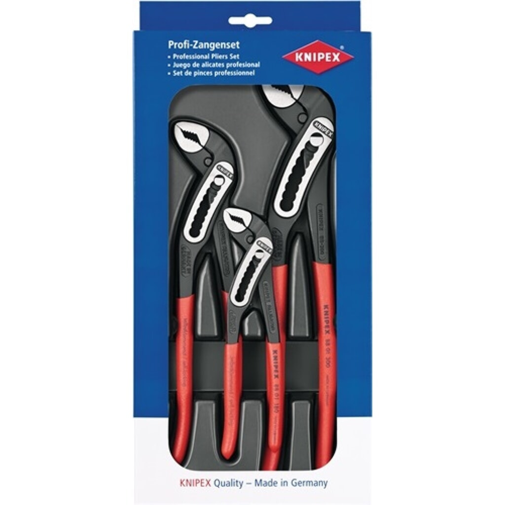 Zangensatz Alligator® -Paket Inh.3tlg.pol.Kunststoff-Tiefziehteil Produktabbildung: Zangensatz Alligator® -Paket Inh.3tlg.pol.Kunststoff-Tiefziehteil