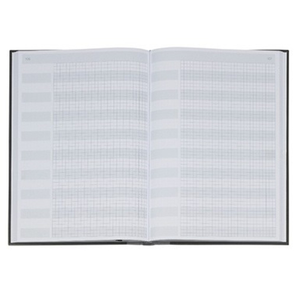Produktabbildung: König & Ebhardt Protokollbuch 8655223 DIN A4 kariert 96Bl. sw